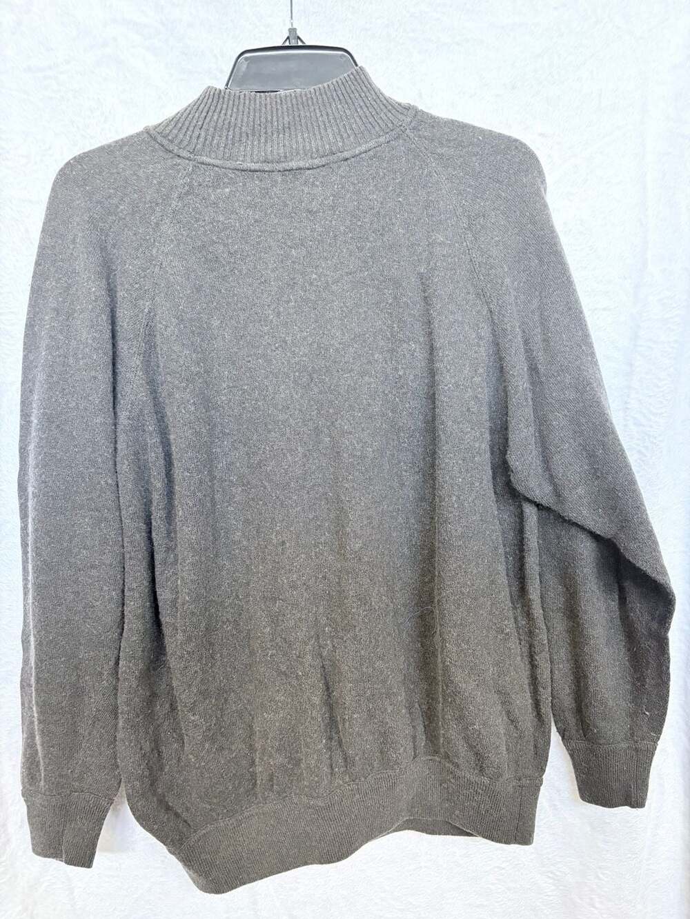 Vintage, United Colors of Benetton  Gray Mock Neck  Sweater